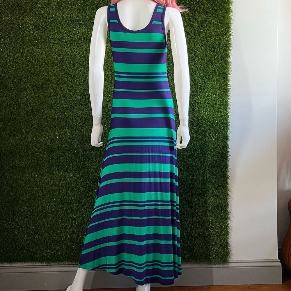 Calvin Klein Striped Knit Maxi Dress - Picture 2 of 5